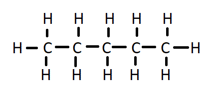 structure of pentane